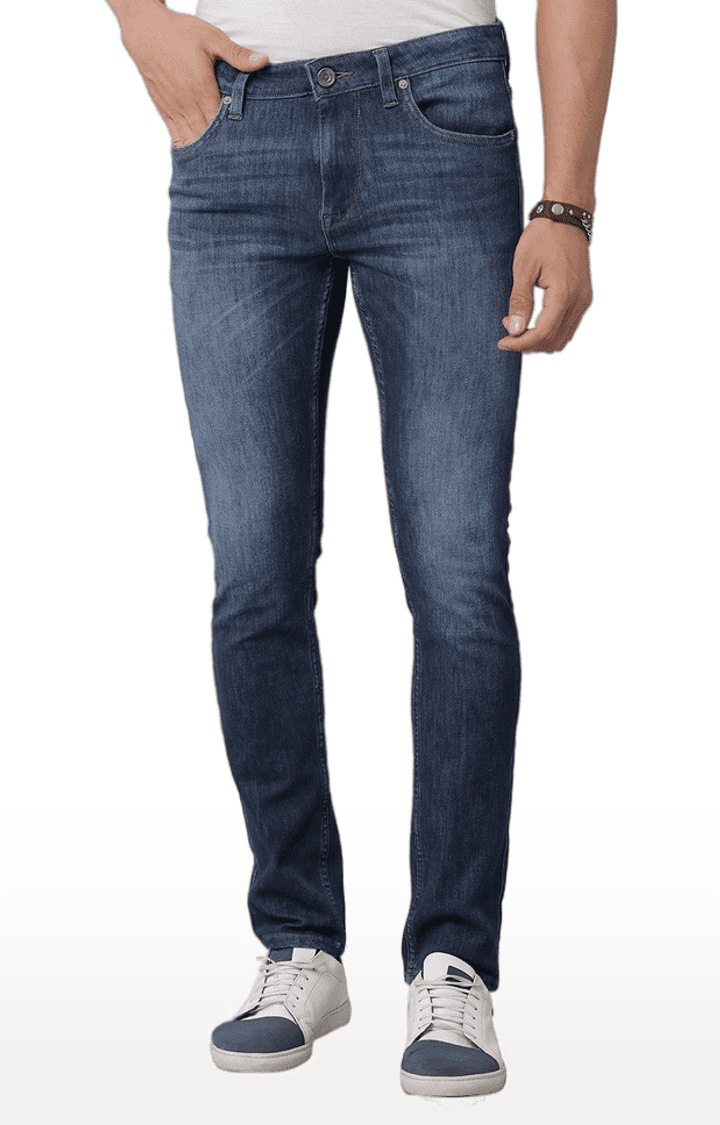 Men's Blue Denim Skinny Jeans