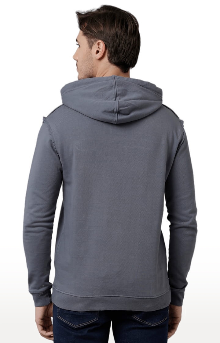 Men's Grisaille Fleece Solid hoodie