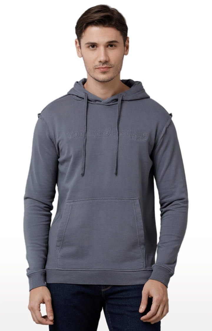 Men's Grisaille Fleece Solid hoodie