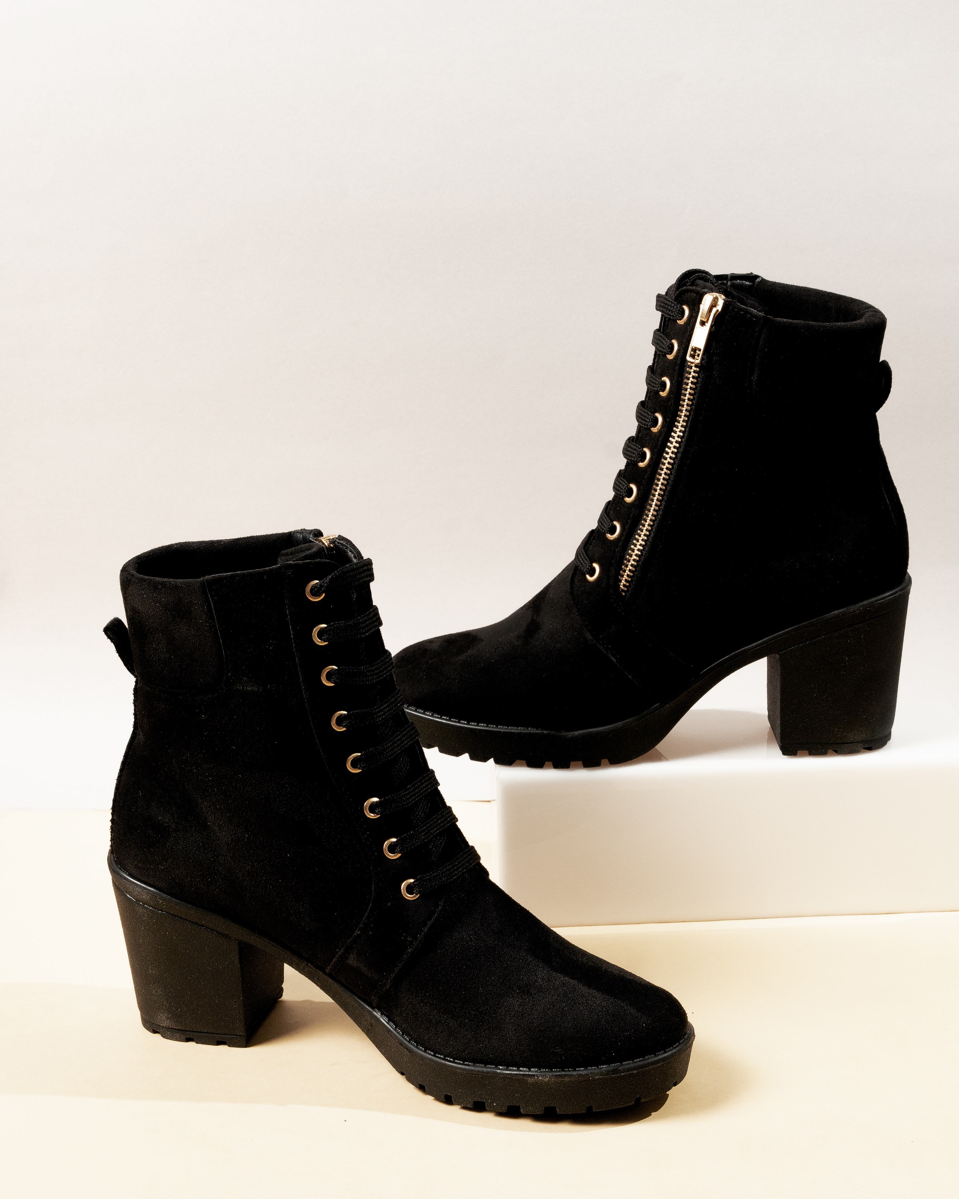 Regal By Regal Navy Blue Women Lace Up Boots