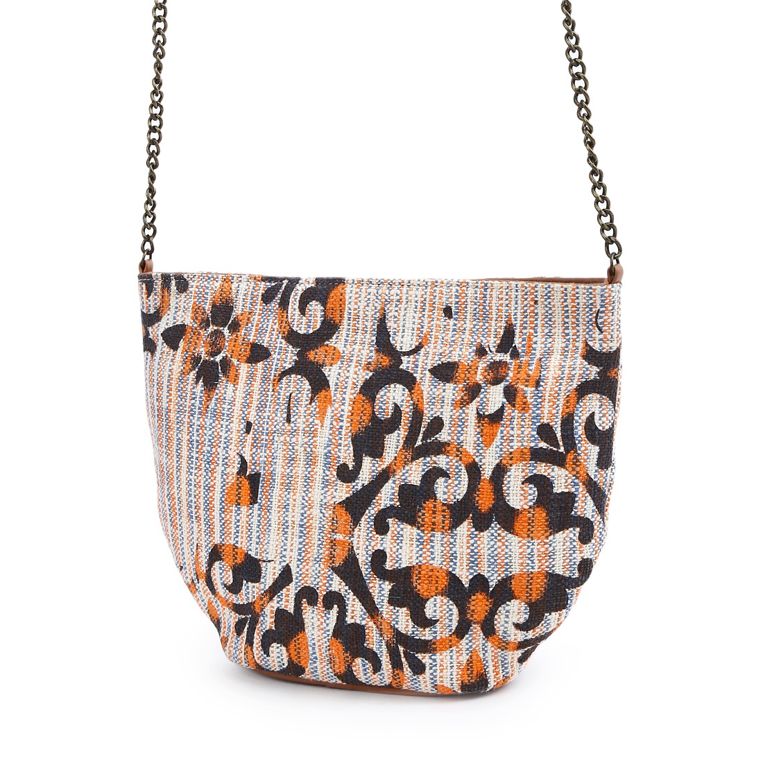 Motif wovens sling bag