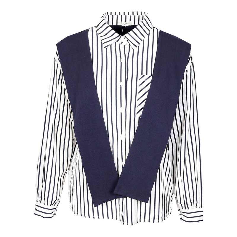 Albion | ALBION CHICAGO WOMEN NAVY TOP