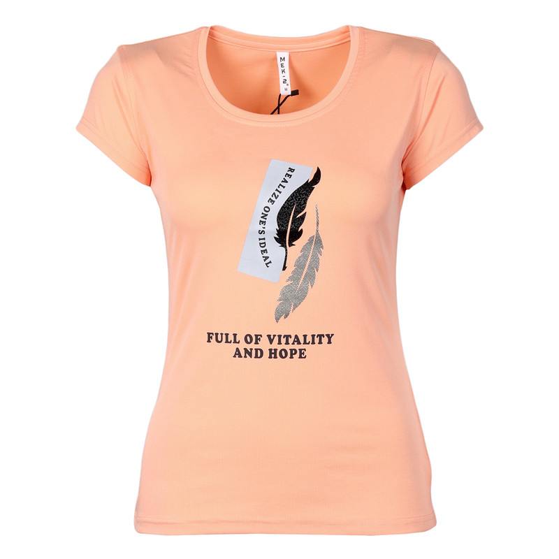 ALBION WOMEN  PEACH T-SHIRT