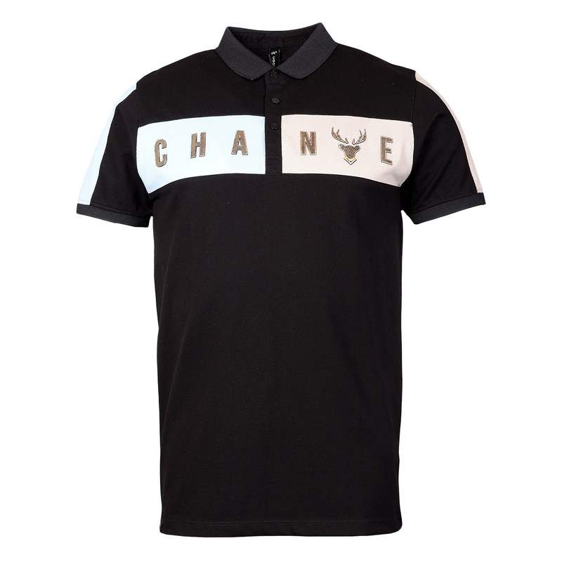 ALBION COOKYSS MENS BLACK NAVY T-SHIRT
