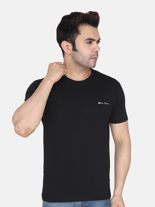 Albion Mens K.Devraj Black T-Shirts