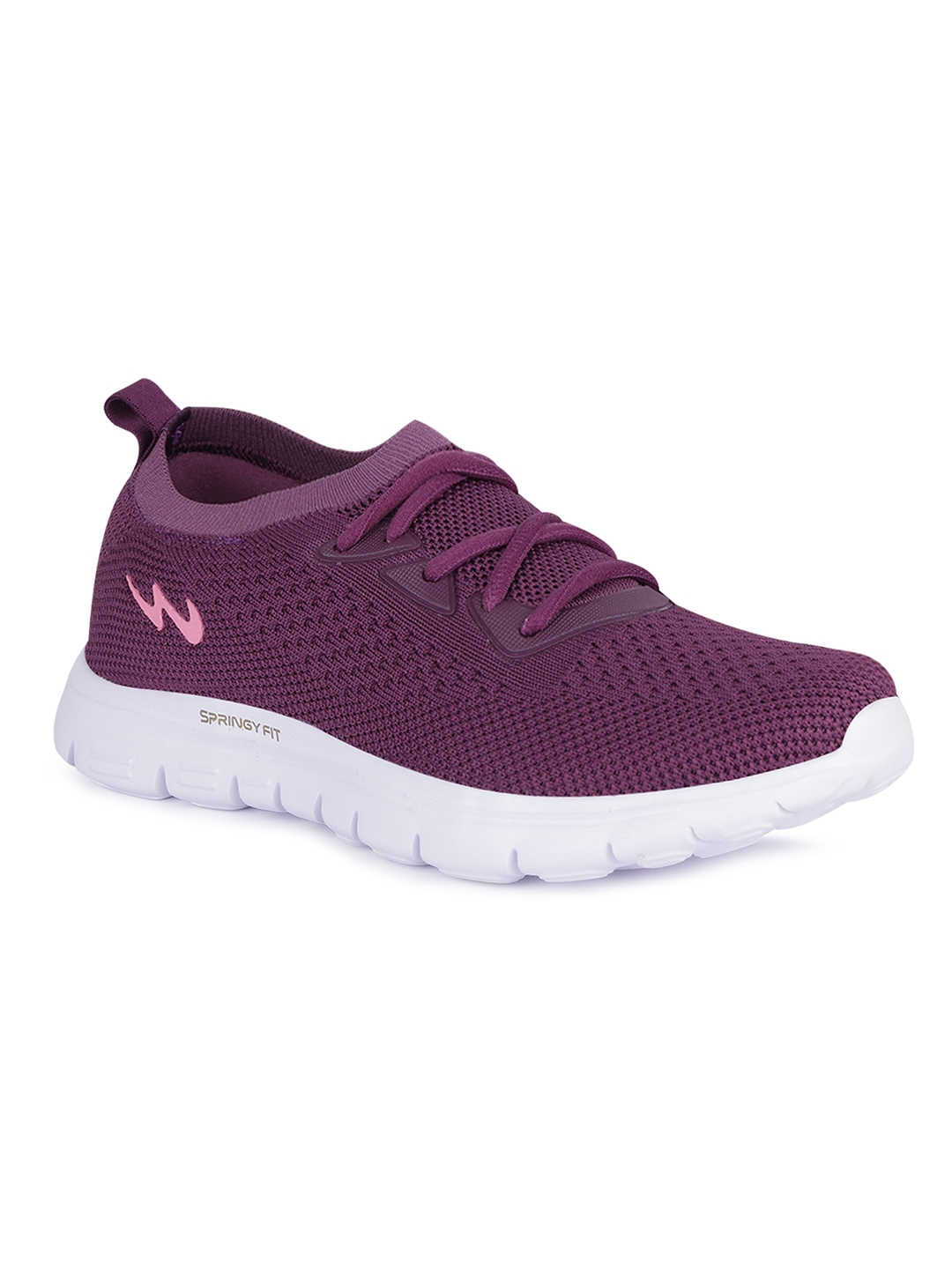 Women's Jelly Purple Mesh Indoor Sports Shoes