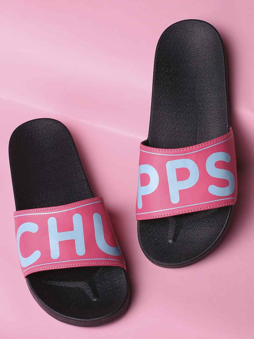 Women / Girls Pink Lightweight Sliders