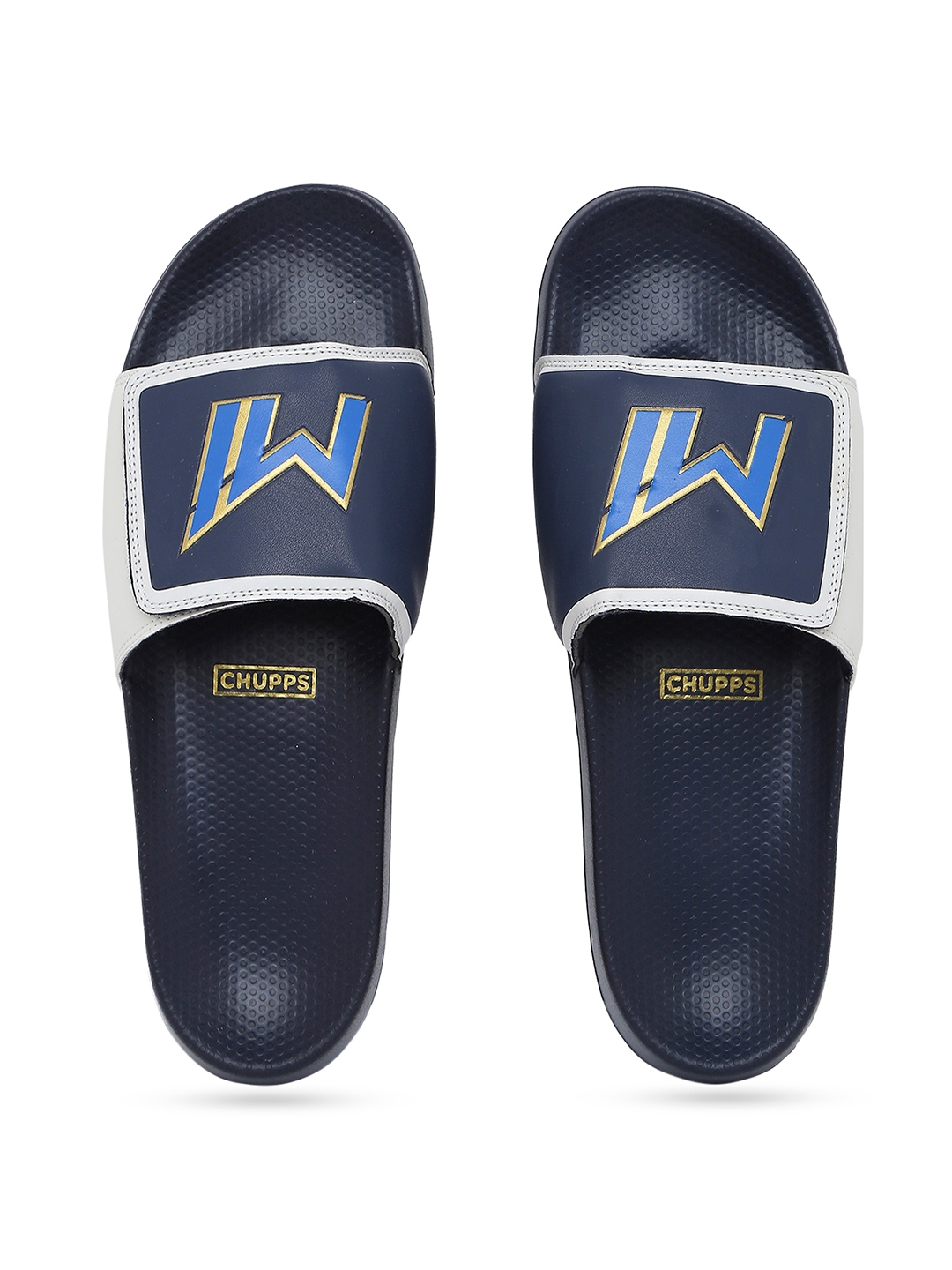 Chupps | MI: Men's Official Velcro Slider Navy Blue