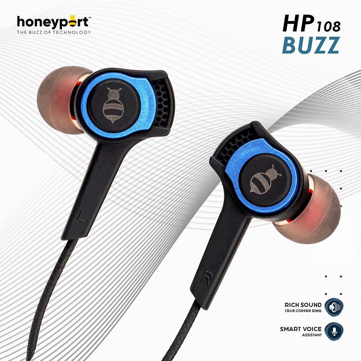 Honeyport- THE BUZZ OF TECHNOLOGY | HP 108 Buzz
