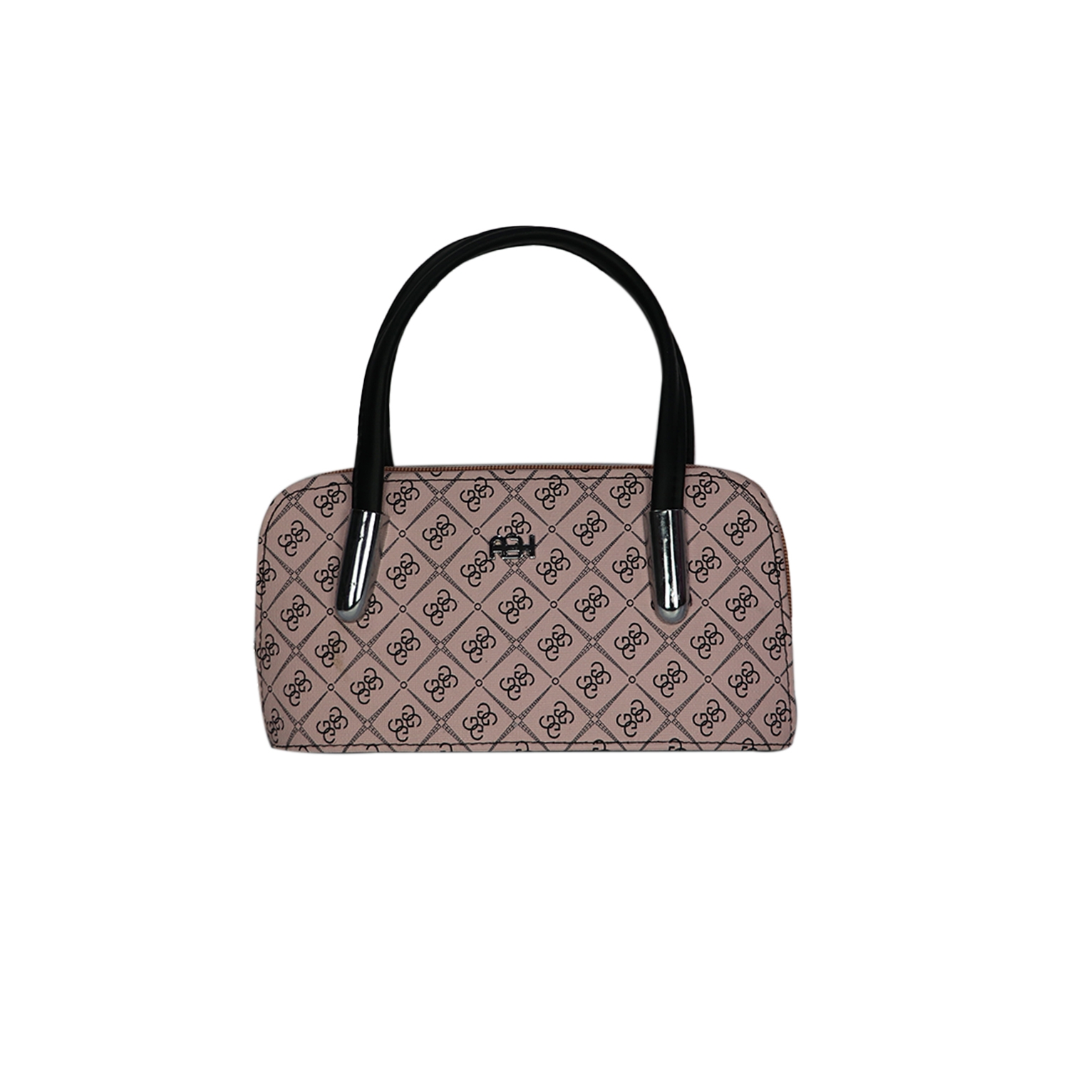 Pink Stylish Leather Hand Bag