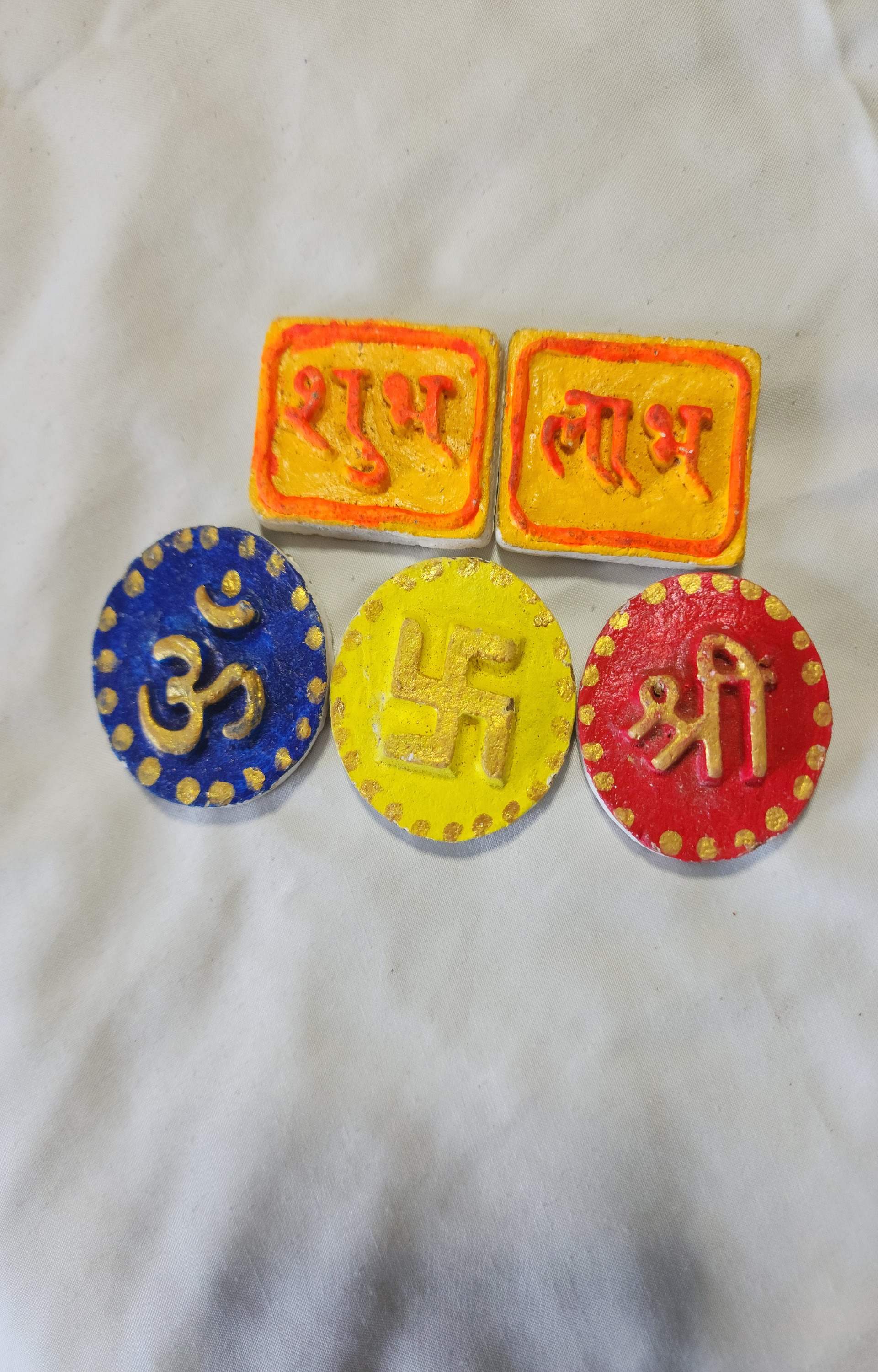 Soul for Earth - Positivity yantra (shubh labh om shri swastika)