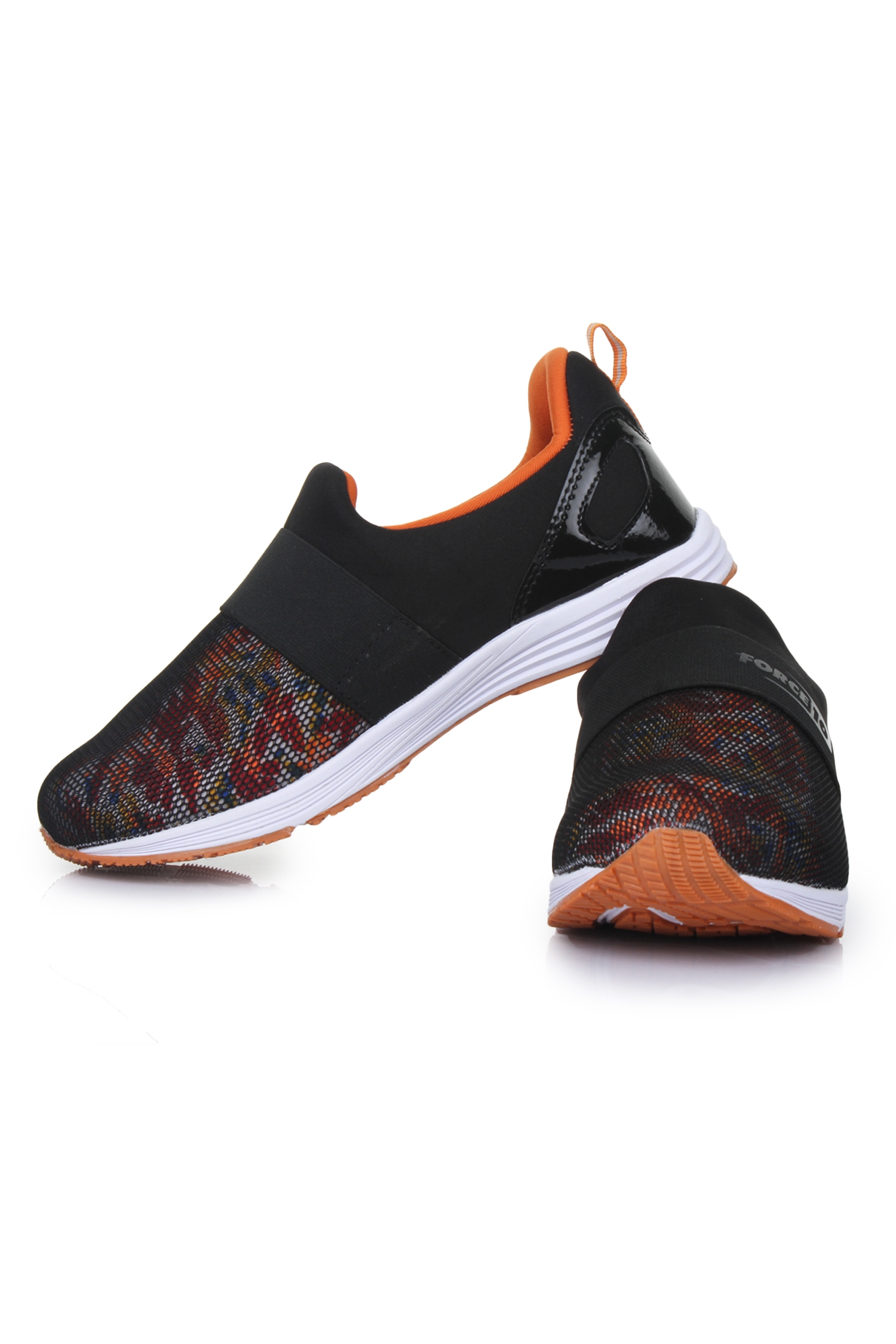Force 10 by Liberty Black Running Shoes