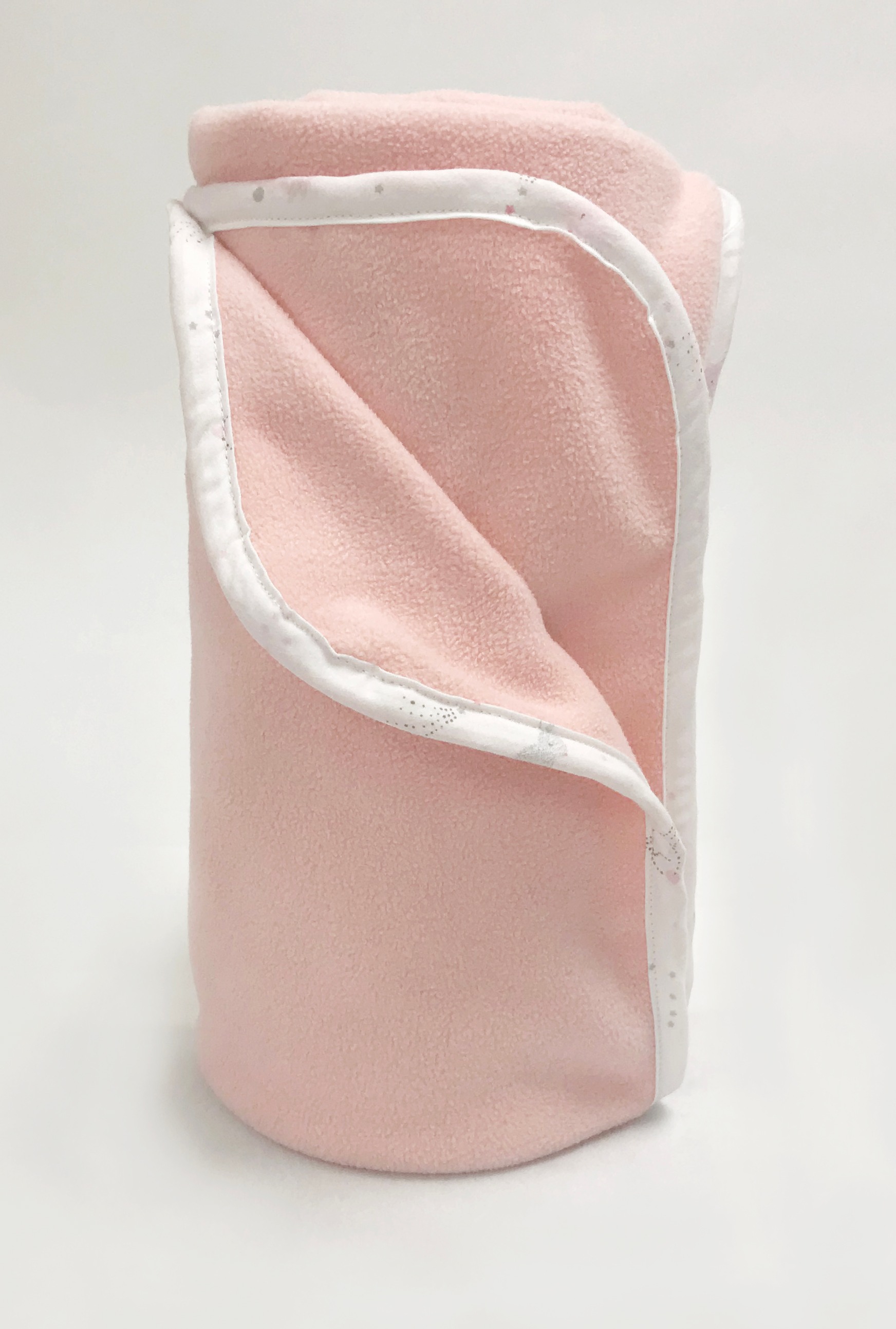 Shooting Star Fleece Baby Blanket Orchid Pink
