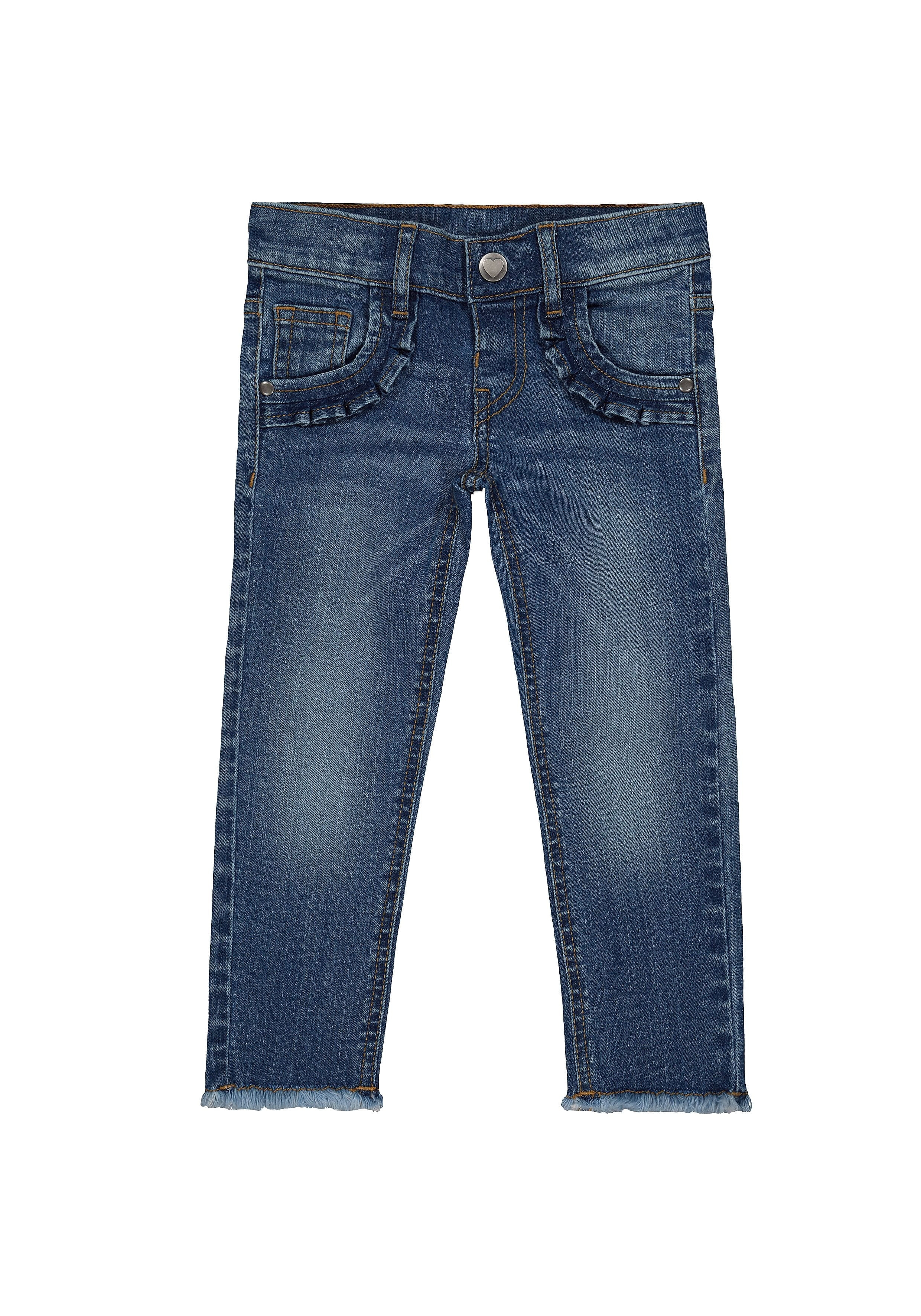 Blue Solid Jeans - Pack of 2