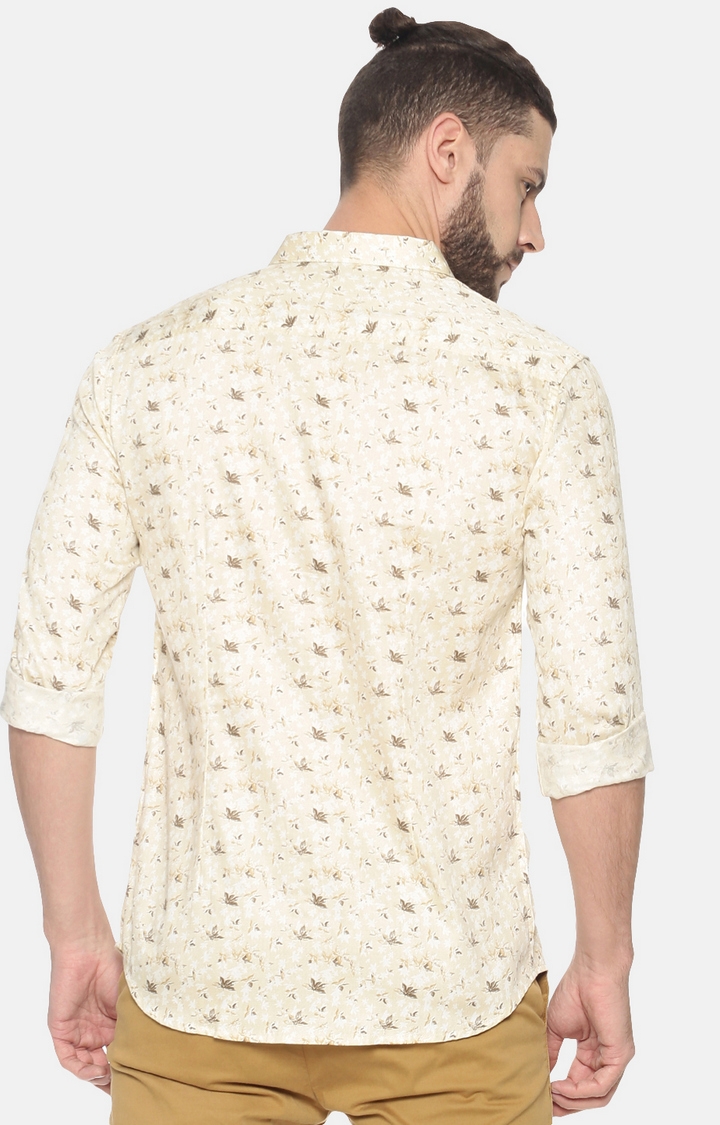 SHOWOFF Men's Cotton Casual Printed Shirt