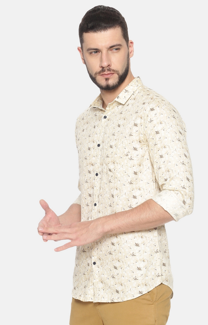 SHOWOFF Men's Cotton Casual Printed Shirt