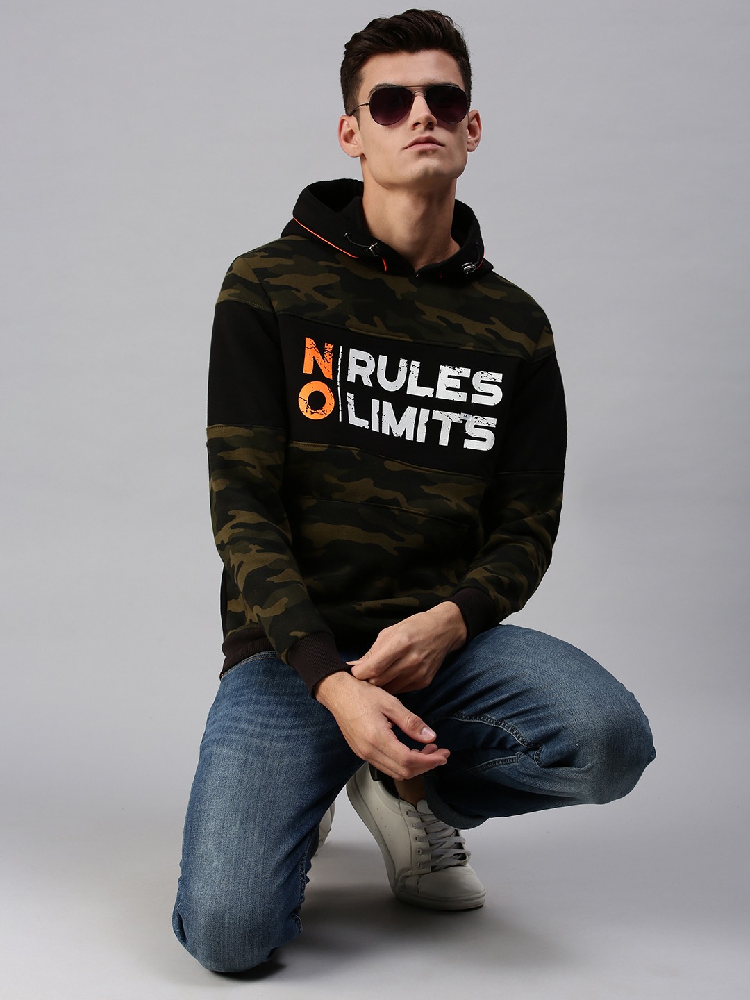 SHOWOFF Men Casual Cotton Pullover Sweatshirts