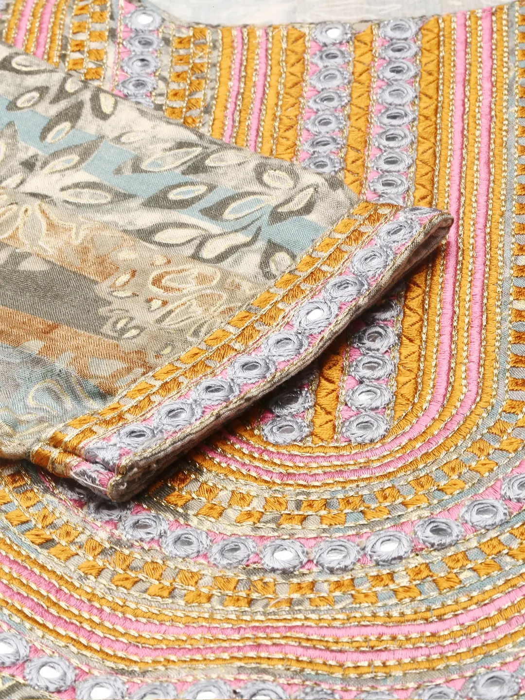 Women's Multicolour Cotton Printed Comfort Fit Kurtas