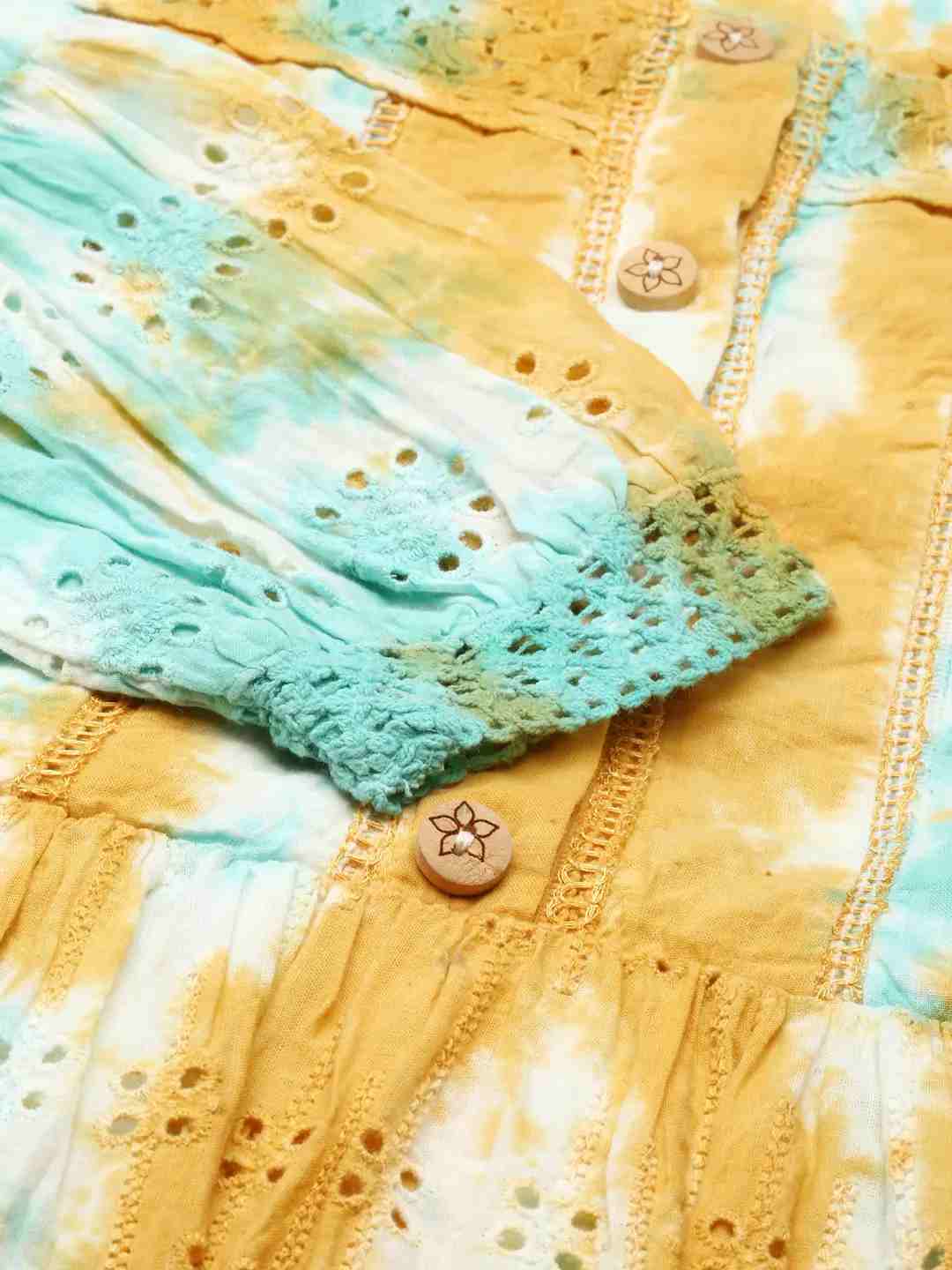 Women's Multicolour Cotton Solid Comfort Fit Kurtas