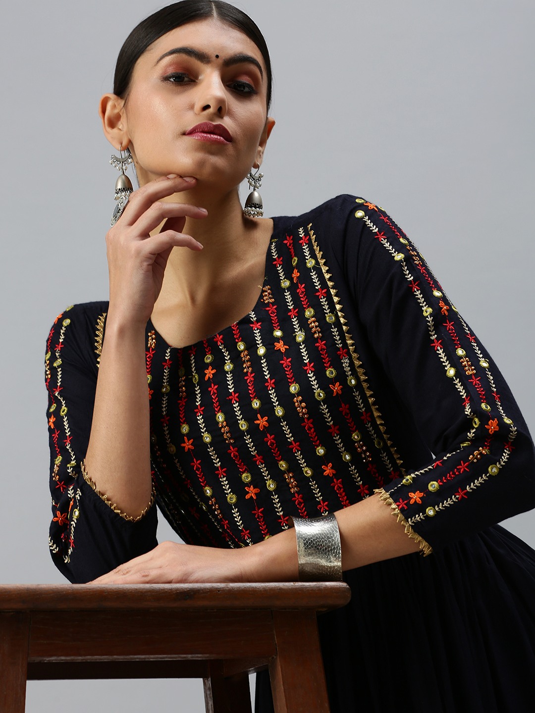 SHOWOFF Fashion Yoke Design Women Kurta
