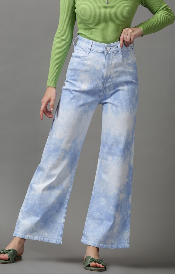 Showoff | SHOWOFF Women Blue Solid  Regular Fit Jeans