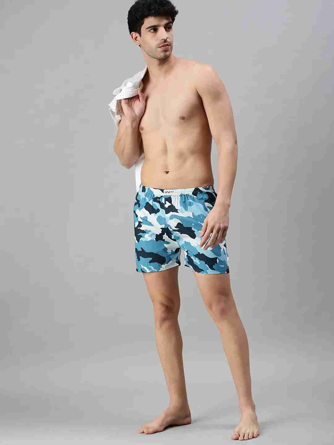 Men's Multicolour Cotton Boxers