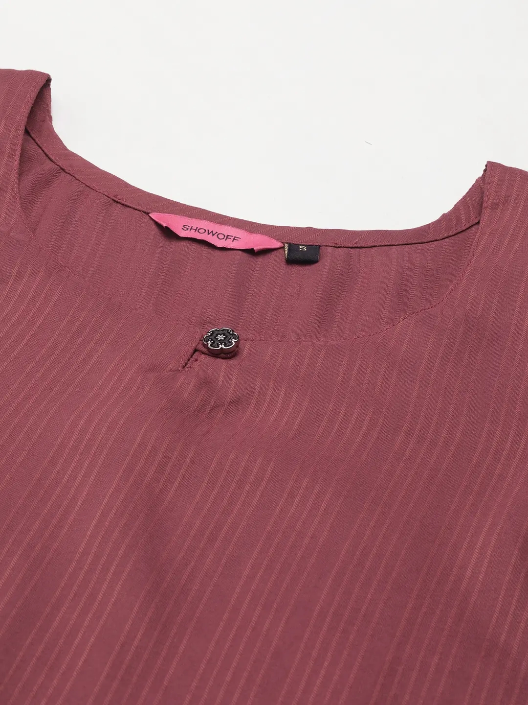 Women's Purple Chanderi Solid Comfort Fit Kurta Sets