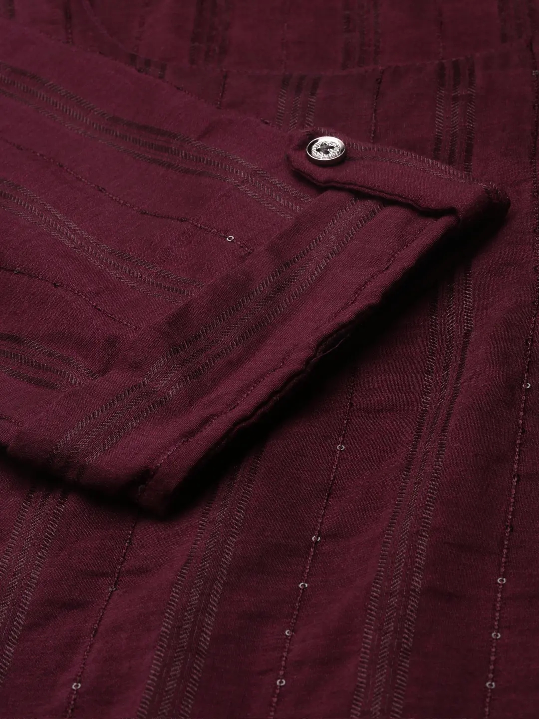 Women's Purple Silk Solid Comfort Fit Kurta Sets