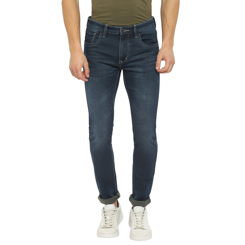 Navy RELAXED WASH PLAINS Denim