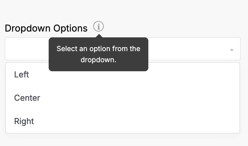 Select Input