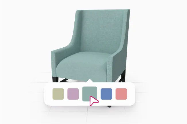 360° product viewer chair Image