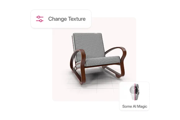 360° product viewer chair Image