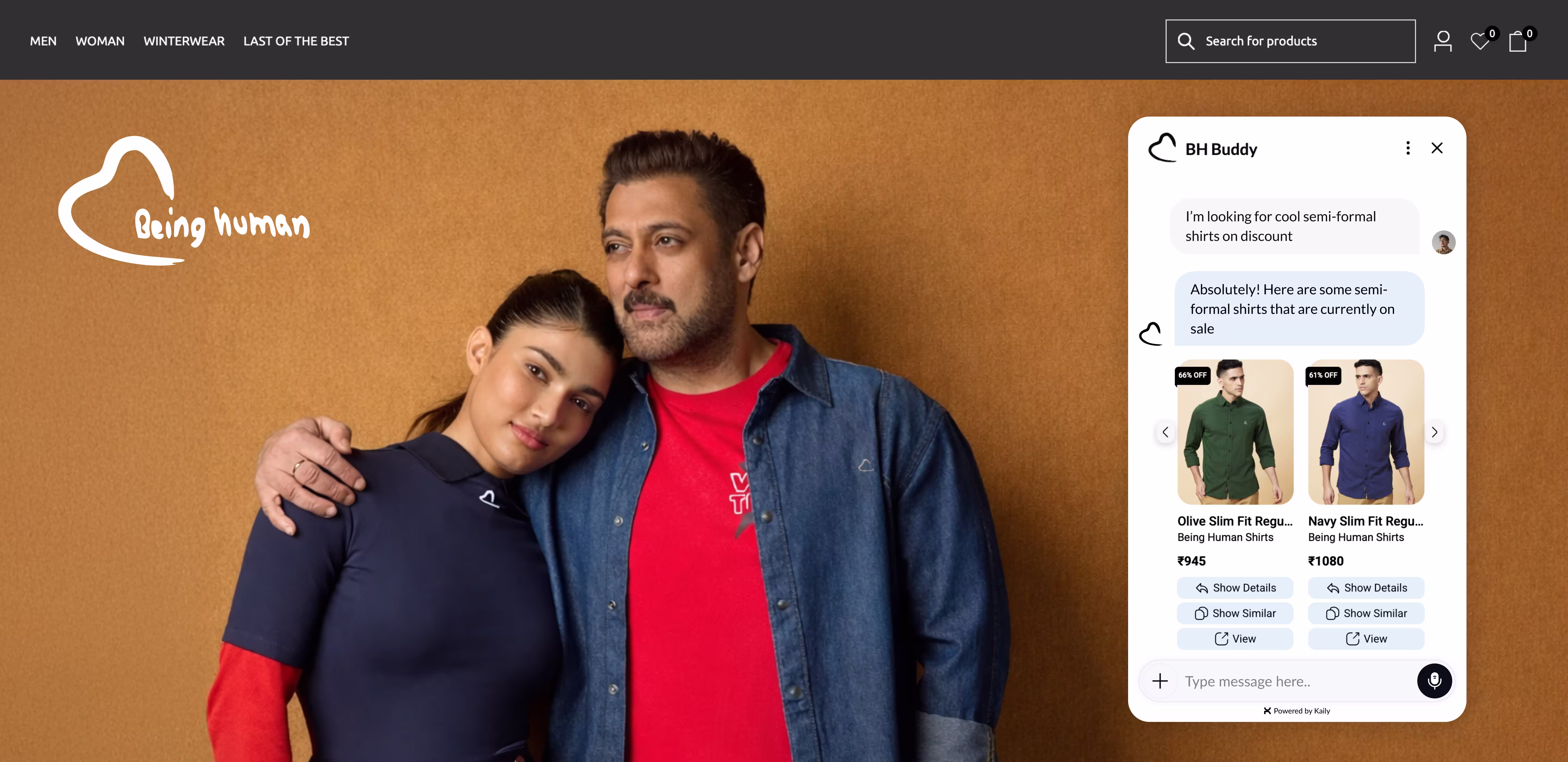 being human salman khan posing