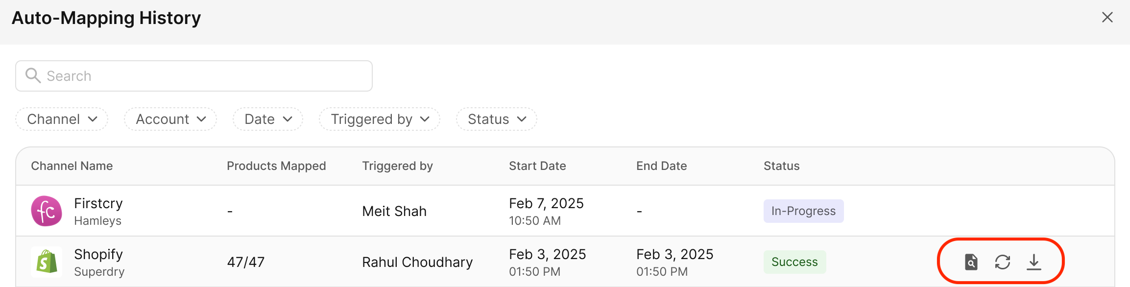 Auto-Map - Additional Actions