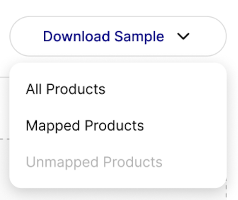 Sample Types for Bulk Mapping