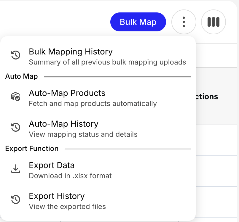 Export Channel Mapping Data
