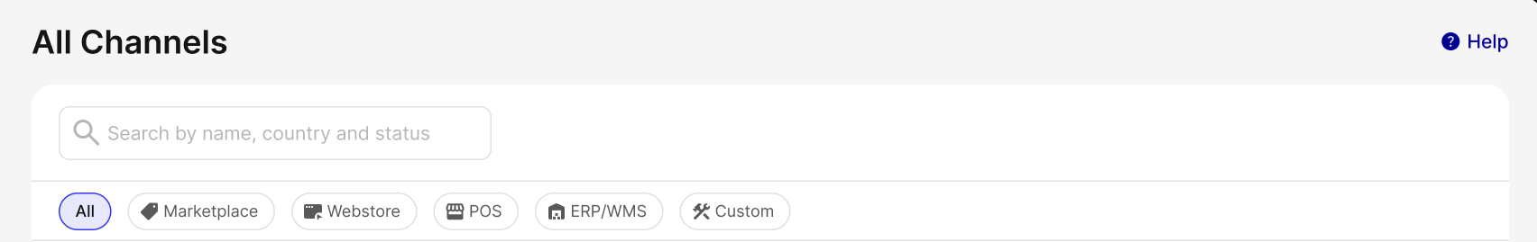 Channel Filters
