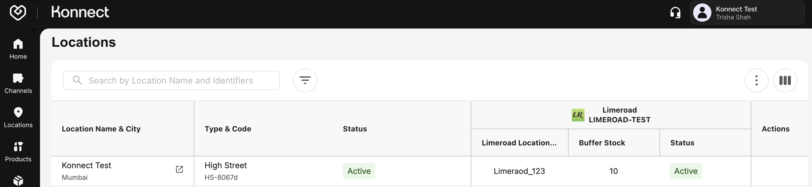 Active Location Status