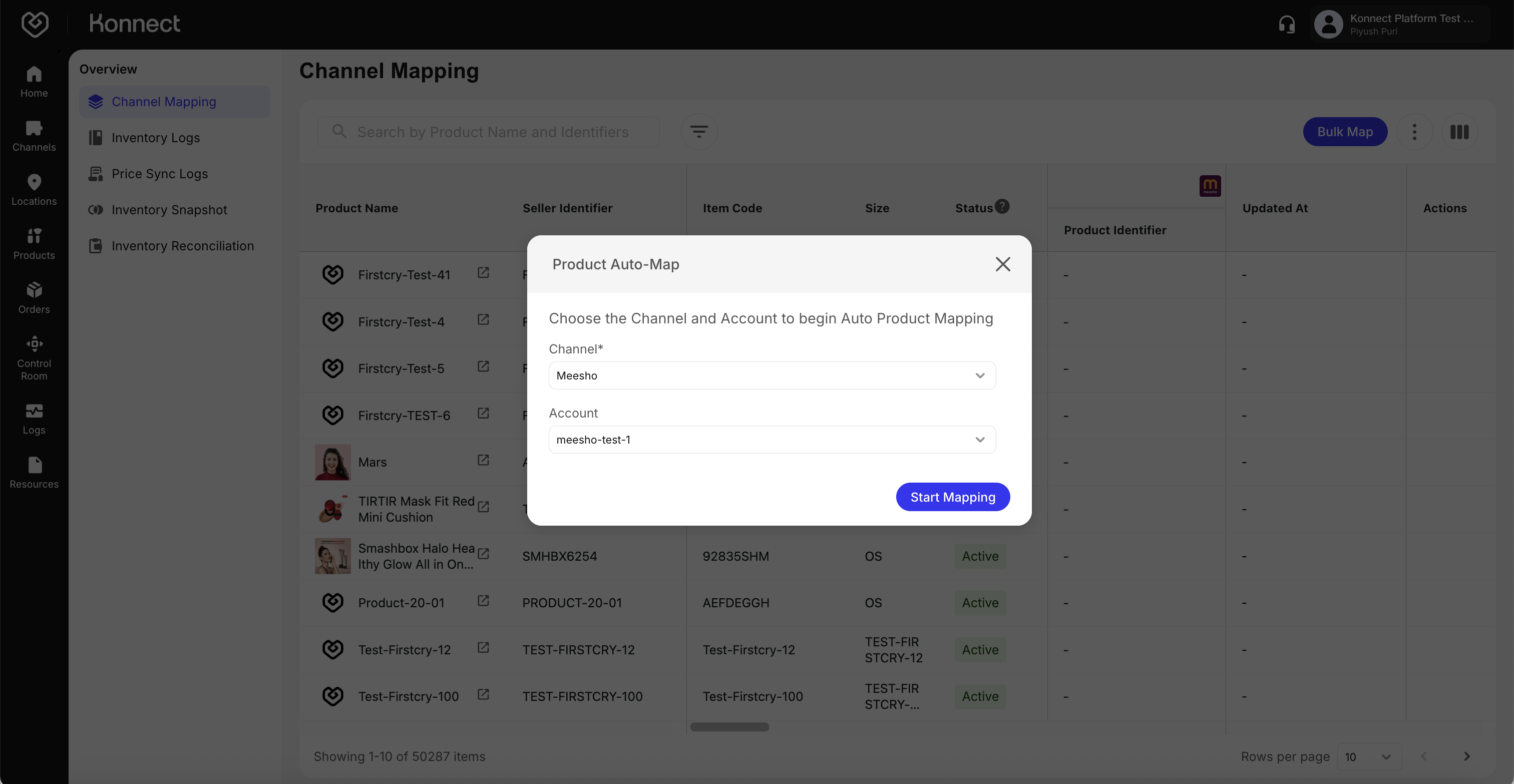 Meesho Auto-Mapping