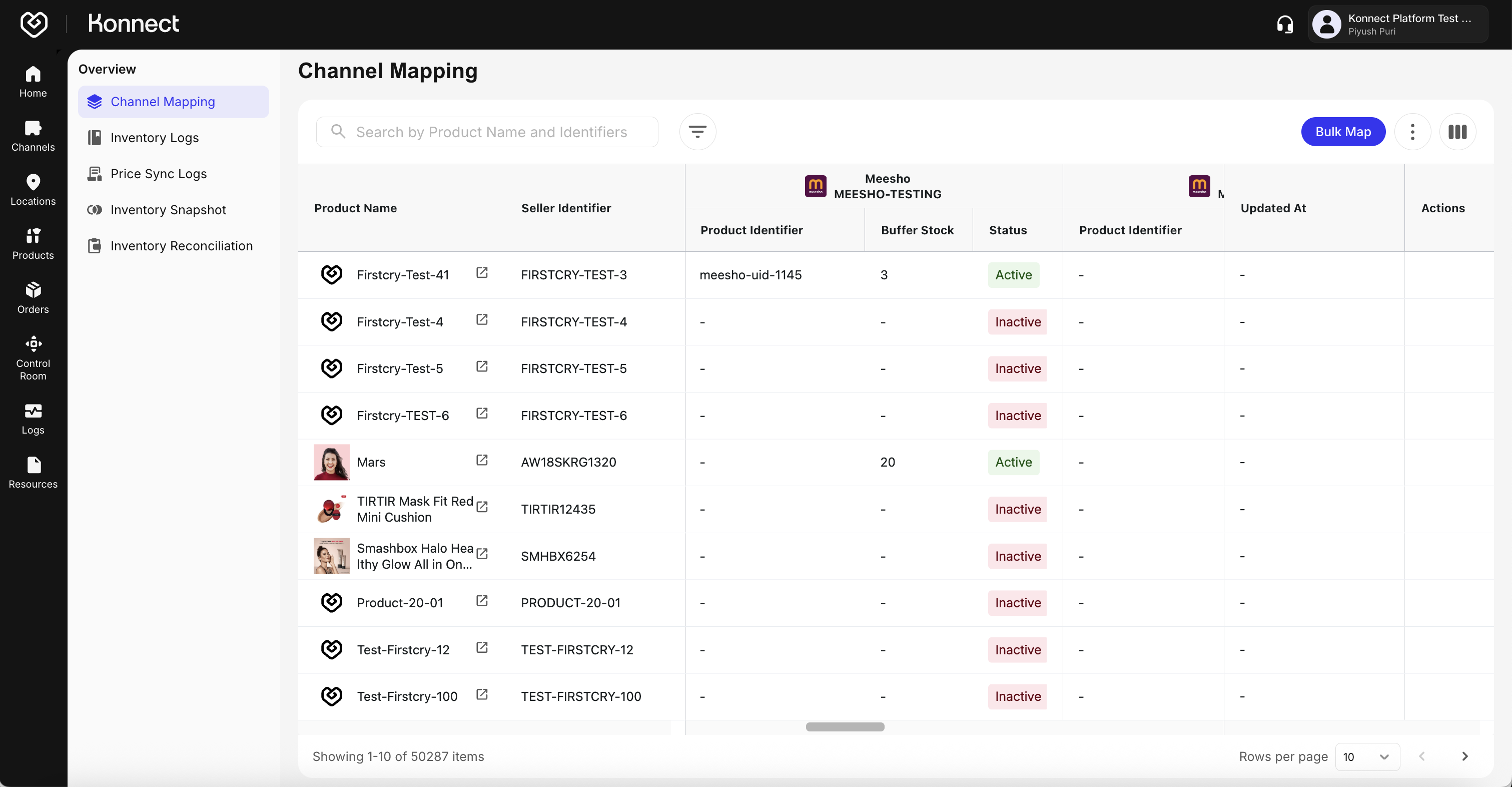 Meesho Unmapped SKUs