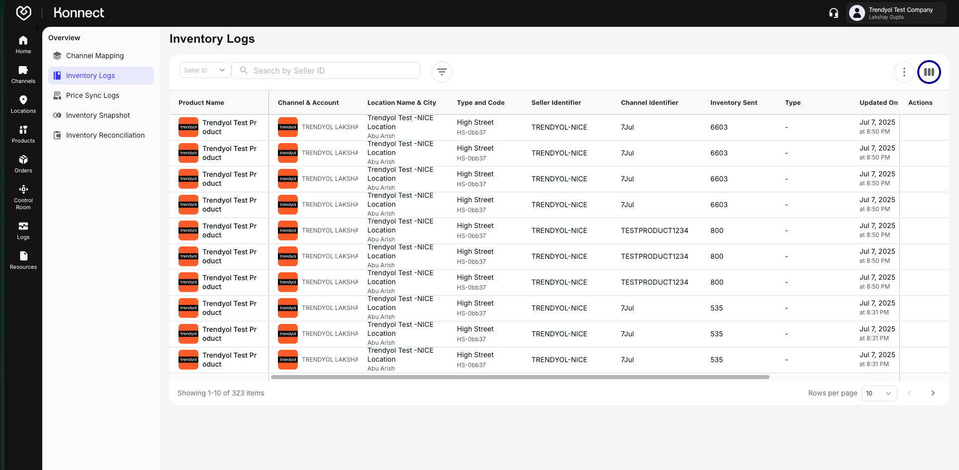 Unmapped SKUs