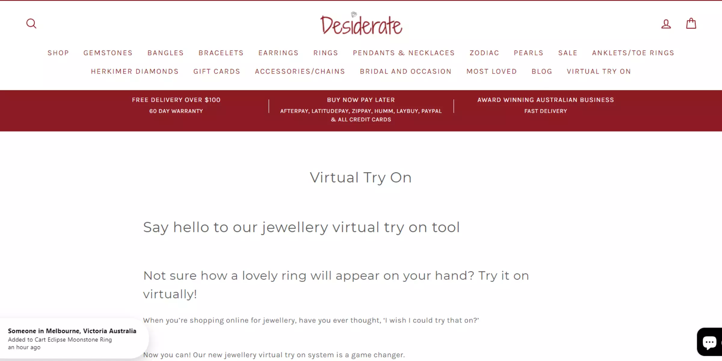 Desiderate