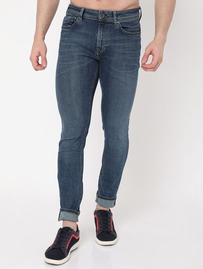 Men's E-motion Sax Zip Skinny Fit Jeans