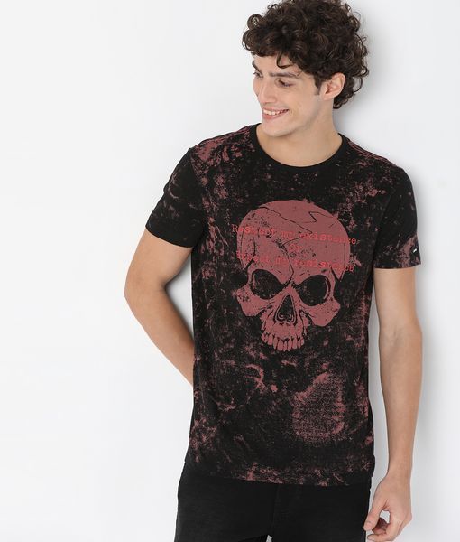 mens shirts with skulls on them