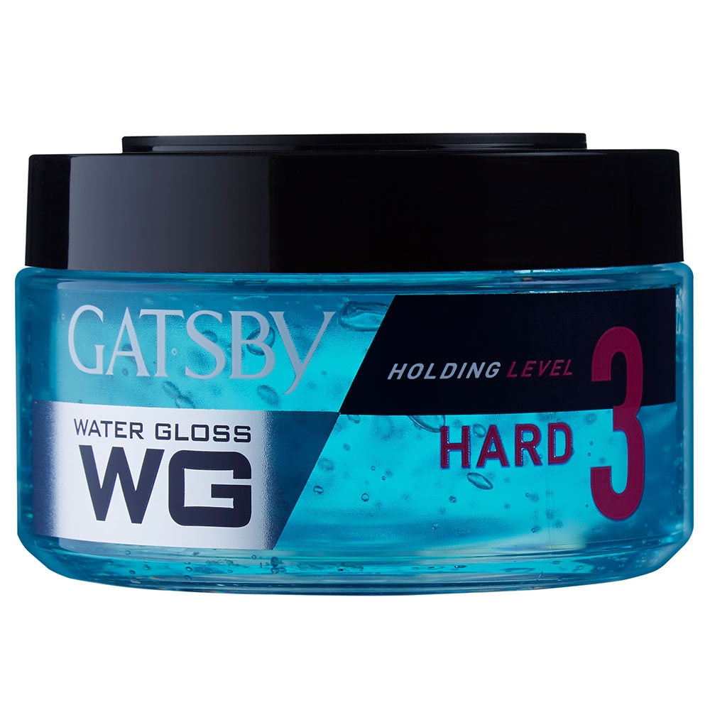 Gatsby Water Gloss Hard Holding Power Level 3 Wet Look Styling Hair Gel