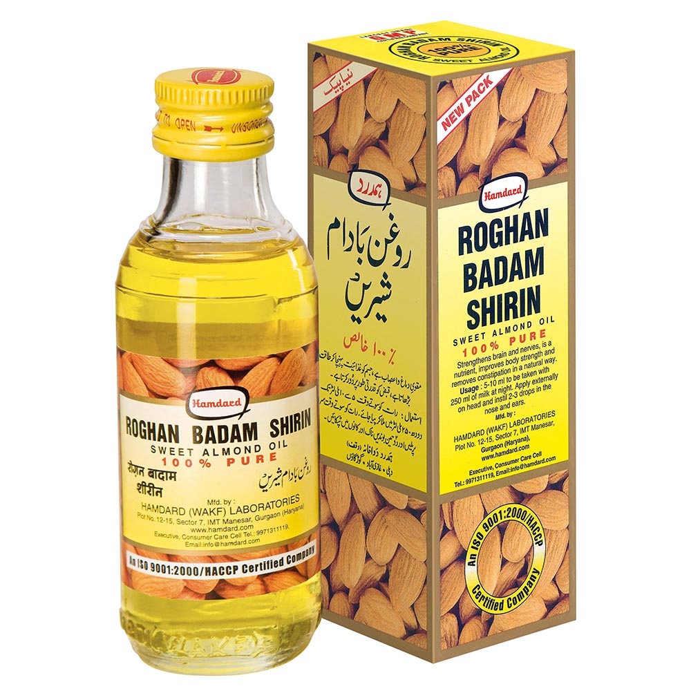 Hamdard Roghan Badam Shirin Oil 100 ml