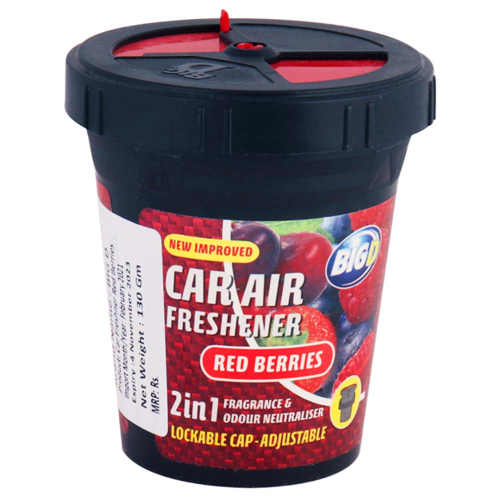Big D Red Berries Car Air Freshener 130 g