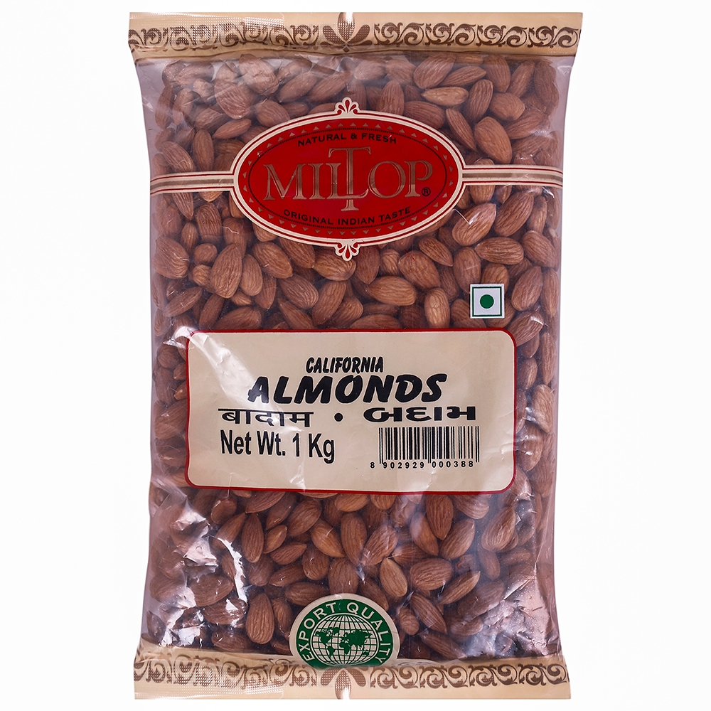 Miltop California Almonds 1 kg