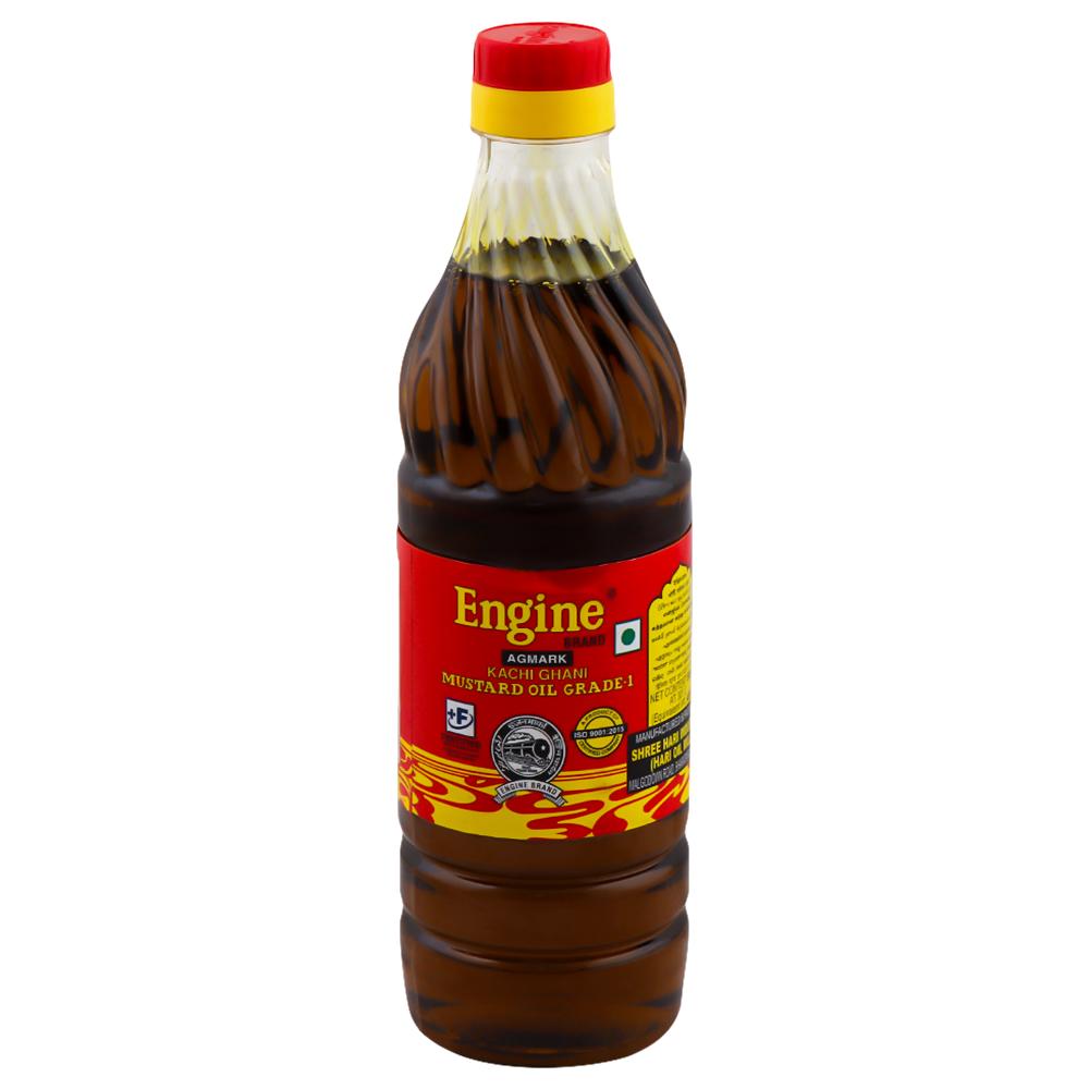 Engine Brand Kachi Ghani Mustard Oil 500 ml
