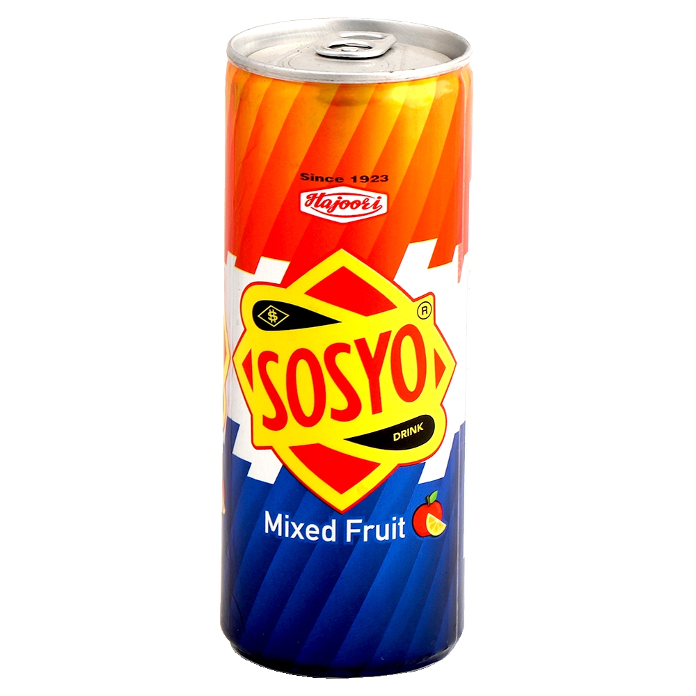 Sosyo Mixed Fruit Soft Drink 250 ml